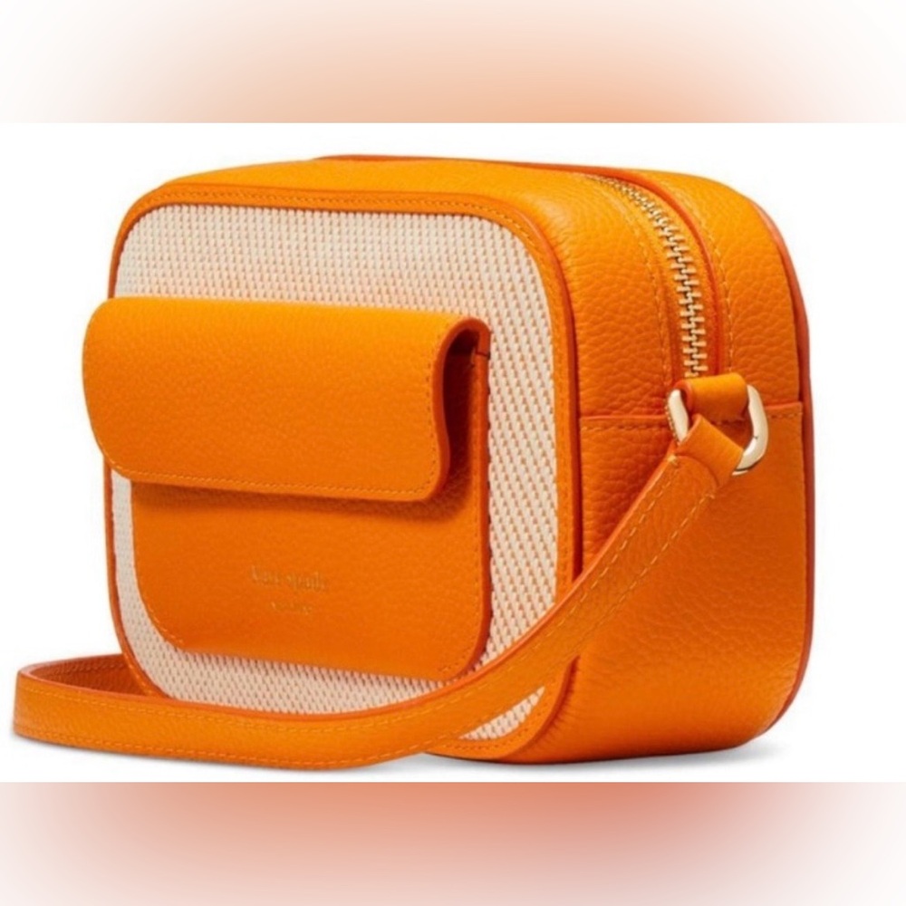 Kate Spade Ava Canvas Crossbody Bag Spring New with Tags - Picture 3 of 8